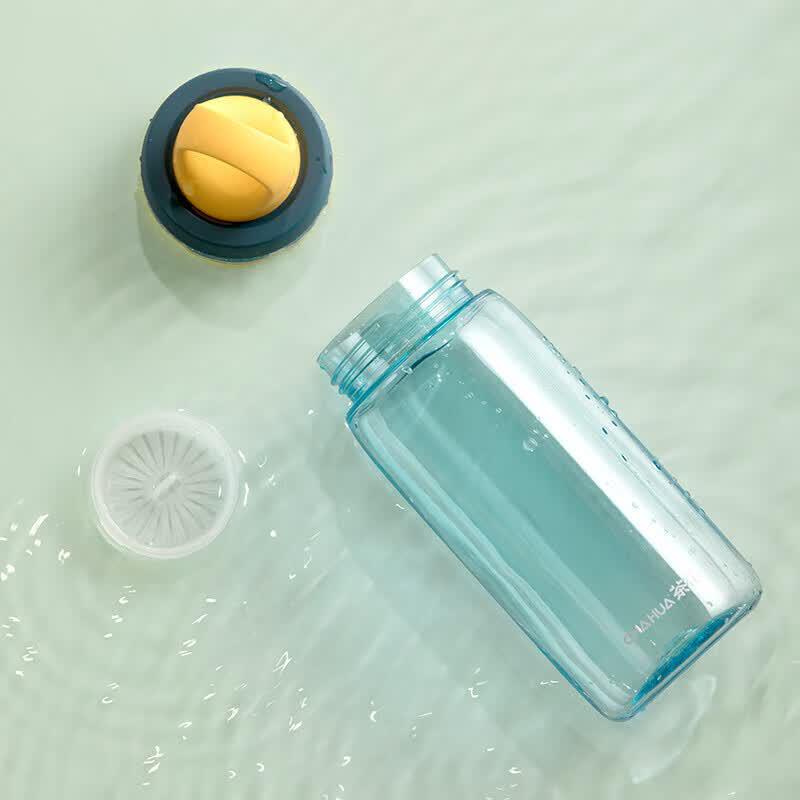 CHAHUA 510ml Portable Round Ring Water Bottle