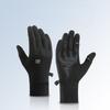Outdoor Thin Fleece Gloves Skiing Inner Lining Gloves Autumn and Winter Driving Touch Screen Anti Slip Riding Sports