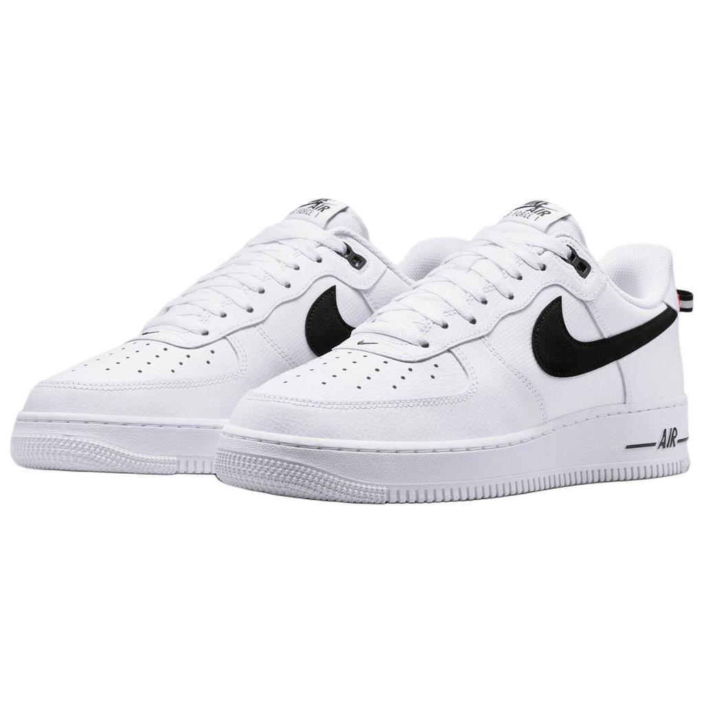 New Nike Air Force 1 Low '07 LV8 White Black Bright Crimson HV9509-100
