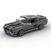 382PCS New MOC Car Model City Highway Mustang Shelby GT500 Children's Educational Building Blocks Gift
