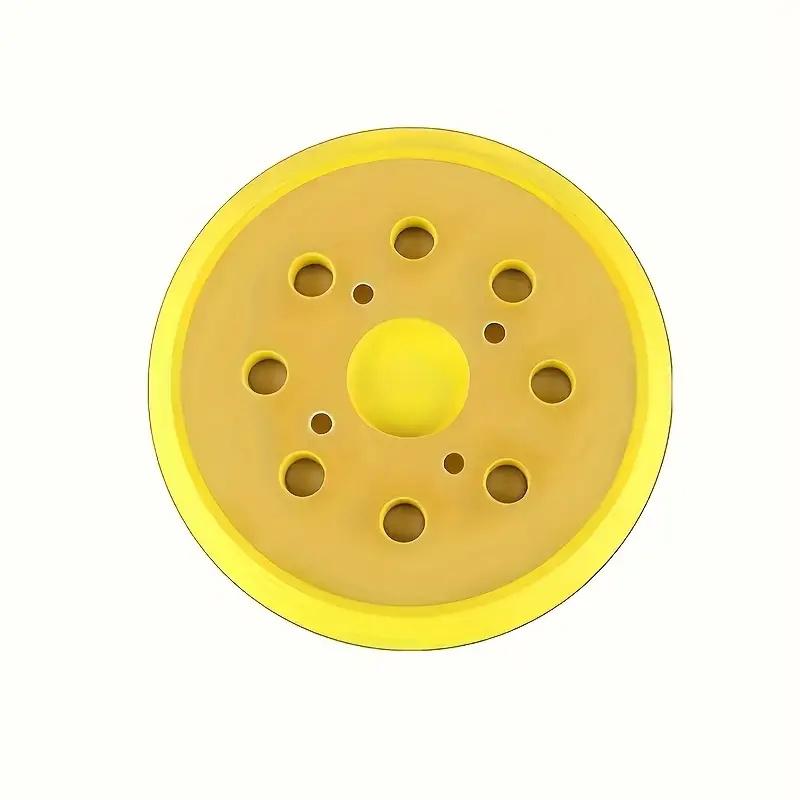 

1Pc 125mm 5 Inch Sander Pad 8-Holes Backing Sanding Disc Pad Hook Loop Sanding Pads for Electric Orbital Sander Polishing
