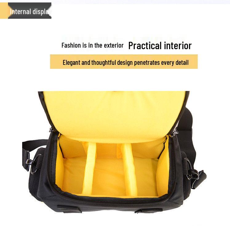 Geantă foto portabilă impermeabilă pentru camere DSLR, mirrorless și digitale