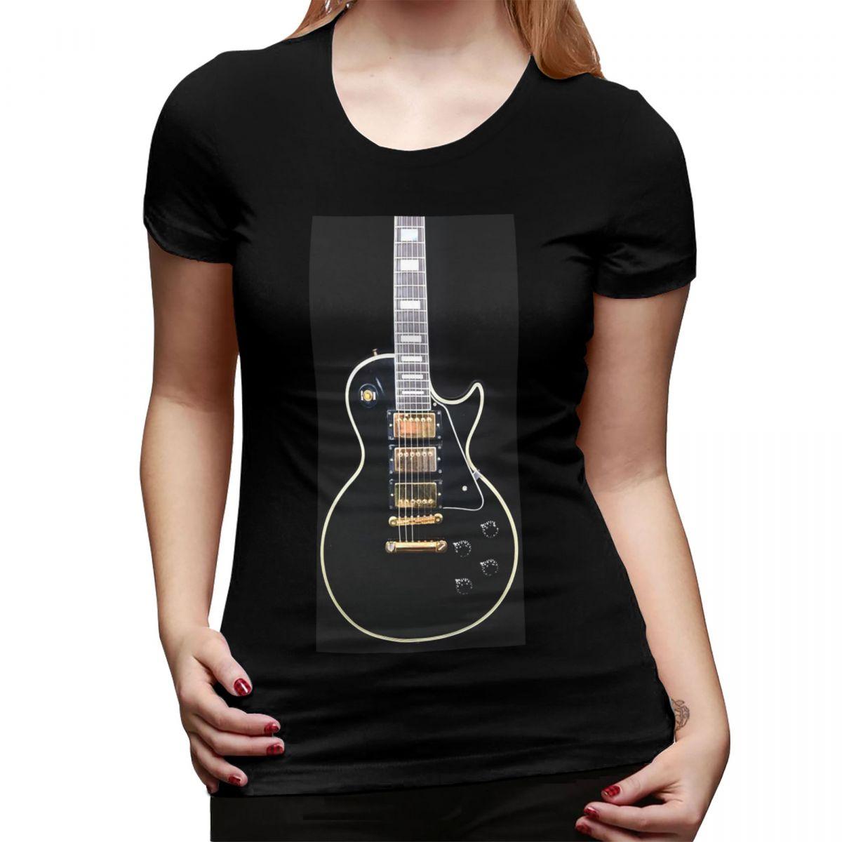 

1995 Gibson Custom Shop 1958 Les Paul TShirt for Women Round Neck Streetwear T Shirts Womens Short Sleeve Summer Clothes Tops 4XL