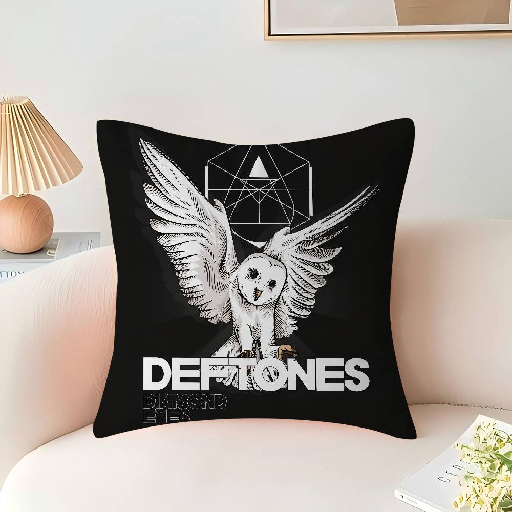 Deftones Music Personalized Pillow Cover Kids Bedroom Wild Party Decor Pillowcase Kid Birthday Shower Gift