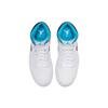 Air Jordan 1 Mid Laser Blue Men Sneakers White Black 554724-141