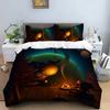 Game Outer Wilds Duvet Cover Pillowcase Bedding Set Adult Boy Girl Beroom Decoration Children Single Double Large Size