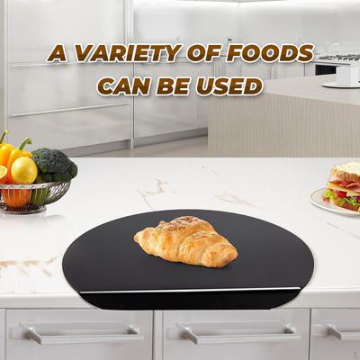 Acrylic Cutting Board for Kitchen Counter Chopping Portable Tool with Lip