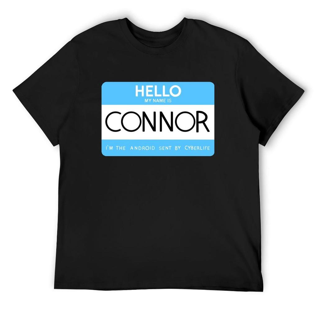 Hello, my name is Connor T-Shirt anime anime figures anime stuff basketball graphic tees tshirts for men