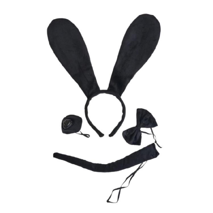 Tier Verkleidungssets Hundehaarband, Schwanz und Fliege für Kindergeburtstagsfeiern