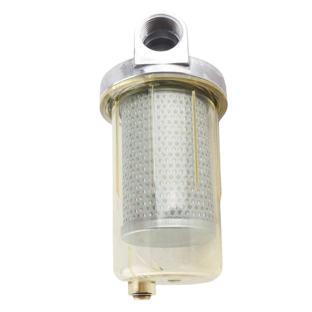 Kraftstofffilter Transparent 1,3 Zoll Kraftstoffspenderfilter Filterzubehör zum Austausch