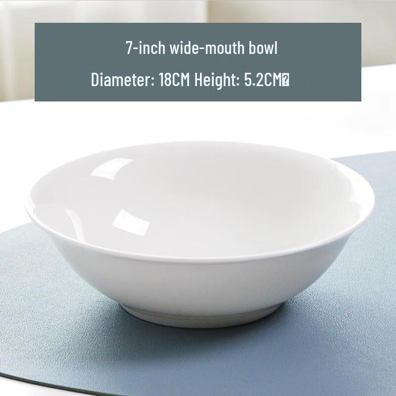 Sibaide White Tangshan Bone China Dinnerware Bowls