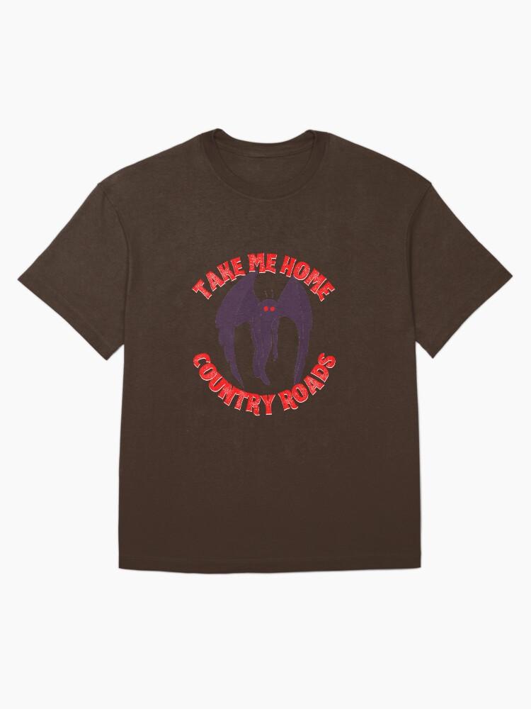 John Denver take me home country roads mothman redesign Oversized Unisex T-Shirt