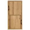 ODDA Side Table Cabinet 40 X 24 X 79 Cm Solid Pine Wood