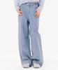 Chase Cult Women'S Light Tone Linen-Like Wide Denim Pants-Fbrg2376C0D
