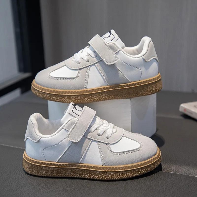 Children's Sports Flat Shoes Fashion Non Slip Boys' Running Shoes Breathable Comfortable Casual Flats Autumn New Girls Sneakers