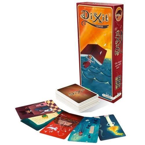 Jeu de société - ASMODEE - Dixit Quest (Dixit 2) - Extension 84 cartes - Cartes grand format - 3-6 joueurs