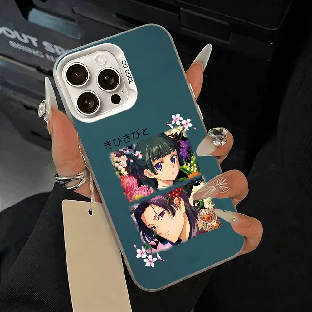 

Apothecary Diaries Maomao Phone Case For iPhone 17,16,15,14,13,12,11 Plus,Pro Max,XS,white silver phone case iPhone16Plus