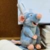Cooking Mouse King Plush Mouse - 7Inch Soft Polyester Blend 3D Cartoon Design, Cute Chef Hat & Accents, Party Decor, Home & Office Accessory