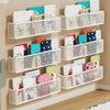 Punch Free Picture Book Storage Rack Metal Picture Book Organizer Durable Art Bookshelf  School