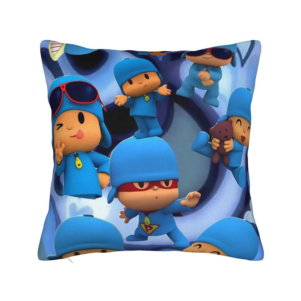 Decorative Pillow Cover Pocoyoes Cartoon Comdy Stuff Home Throw Pillow Case Cover Drop Shipping Multi-Size
