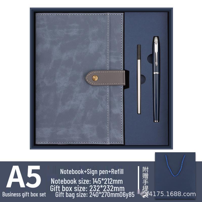 A5 Notebook & Thermos Cup Gift Set - Custom Business Souvenir with Logo
