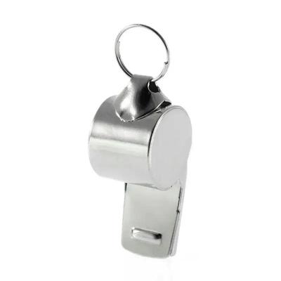 3pcs Stainless Steel High-frequency Metal Whistle Outdoor Lifesaving Whistle Referee Sports Training Whistle
