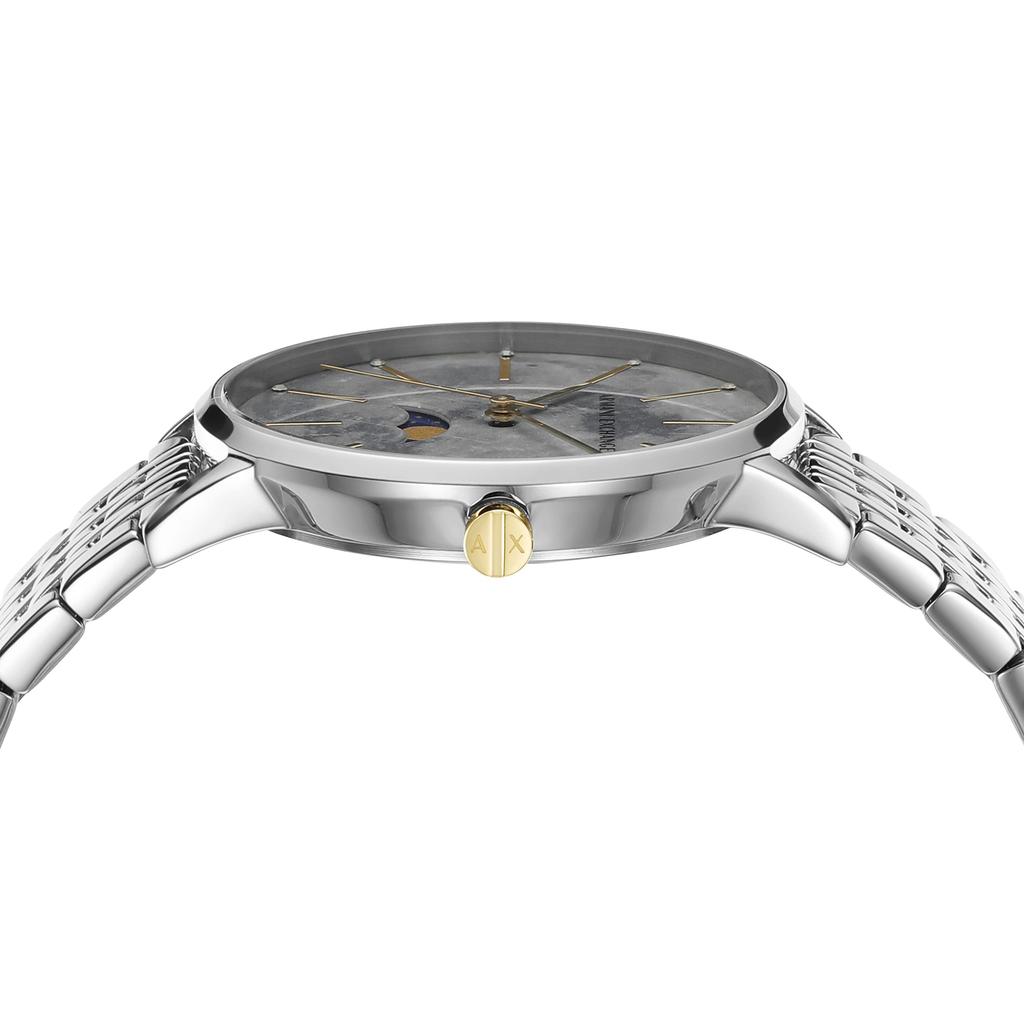 Armani Exchange NA AX5585 Silver 2 AX Women's Watch,