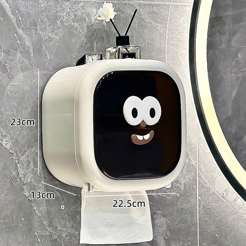 

Big Eye Cute Punch-Free Toilet Paper Holder