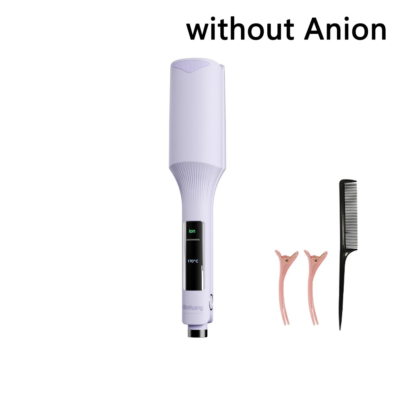 

Профессиональная плойка для завивки волос 32 мм, французская плойка для создания волн, гофрированный стайлер для волнистых волос, быстрый нагрев, инструмент для придания объема и укладки EU