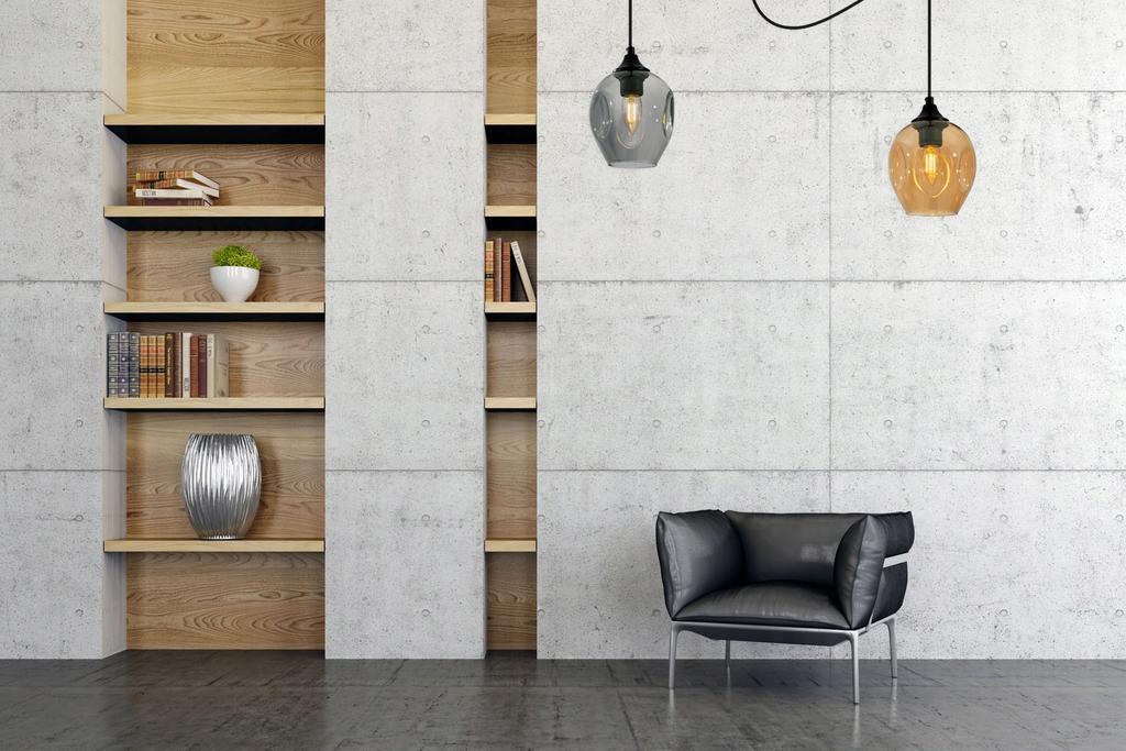 MODERN GLASS SPIDER CEILING HANGING LAMP