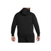 Nike Men's Sportswear Club Fleece Full-Zip Hoodie 'Black/White' BV2645-010