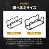 nijimomo Dumbbell Rack, Holds 2 Dumbbells, Dumbbell Stand, Dumbbell Holder, Compact, for Iron Dumbbells (Black, 32cm)