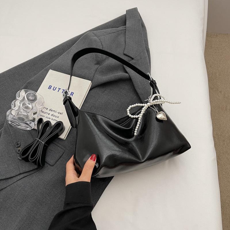 

Корейская нишевая сумка через плечо, женская, летняя, 2024 года, новая, персонализированная, текстурированная, сумка-тоут, сумка-мессенджер