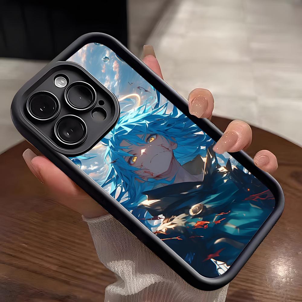 Rimuru Tempest Tensei Handyhülle Für IPhone 17 Pro Max 15 Pro 16 14 Plus 12 13 Mini 11 Pro Stoßfeste Weiche Hülle