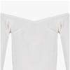 JacquemuS 241kn357 2358 110 Le Haute Logo Charm Scallop Top Women S Knit