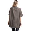 Unisex Herren Damen Wasserdichtes Friseurhemd Kurzarm Atmungsaktive Pflege-Schürze mit Taschen