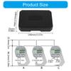 Precisions Digital Thickness Gauge High Accuracy Electronic Micrometer with Clear LCD Display Precise Thickness Meter