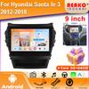 2 Din Android Car Radio Multimedia Player For Hyundai Santa Fe 3 2012-2018 Stereo CarPlay Wireless Gps Tracker Head Unit