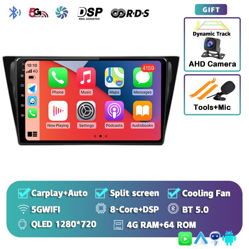 Android 14 Carplay Auto For VW Volkswagen Bora 2016 2017 2018 Car Radio Multimedia Navigation Player Video WIFI Stereo Head Unit