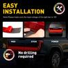 48" Inch Truck Tailgate Strip LED Sequential Brake Signal Reverse Tail Light Bar