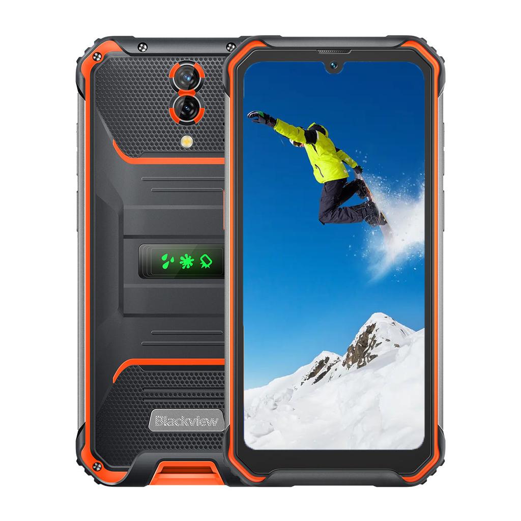 Repasovaný Blackview BV7200 Android 12 10GB+128GB Odolný smartphone Helio G85 Mobilní telefon 50MP Fotoaparáty Mobilní telefony 5180mAh