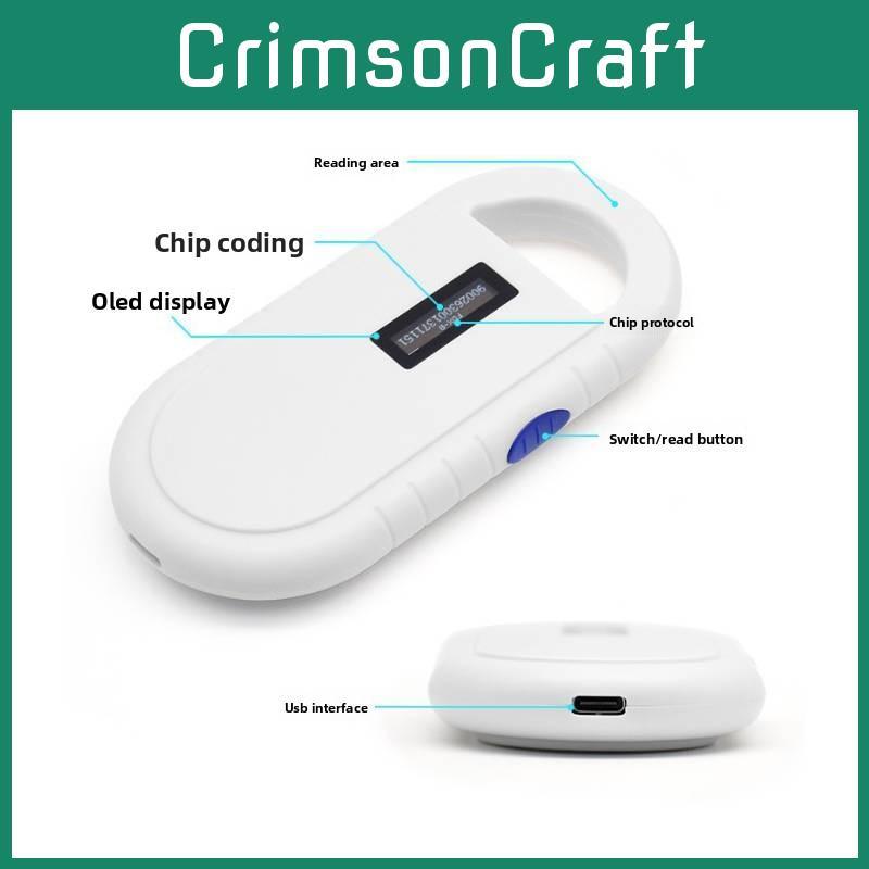 Reader Animals Chip With Display Screen And Buzzer Design Suitable For Pet Use