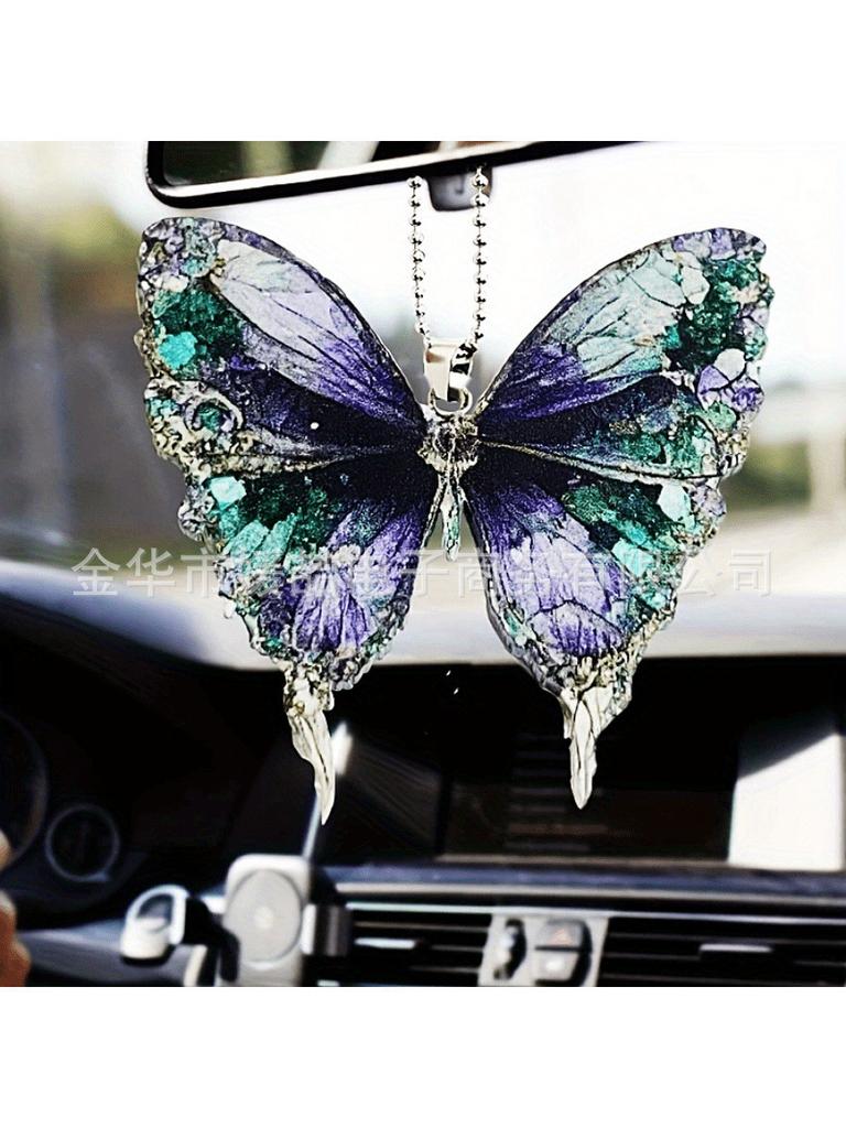 Acrylic Playful Car Decor Quirky Cartoon Hanging Ornament Versatile Bag And Home Use