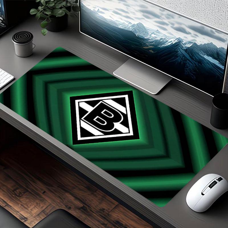 Borussia Mönchengladbach Print Mauspads, für Tastaturablage Laptop PC Matte für Büro Heimgebrauch, Schreibtischdekoration, Perfektes Geburtstagsgeschenk für Gamer