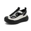 New summer outdoor casual sports sandals, hollow breathable mesh shoes for girls