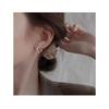 Möbius Ring Earrings for Women New High-end Earrings Niche Design Earrings