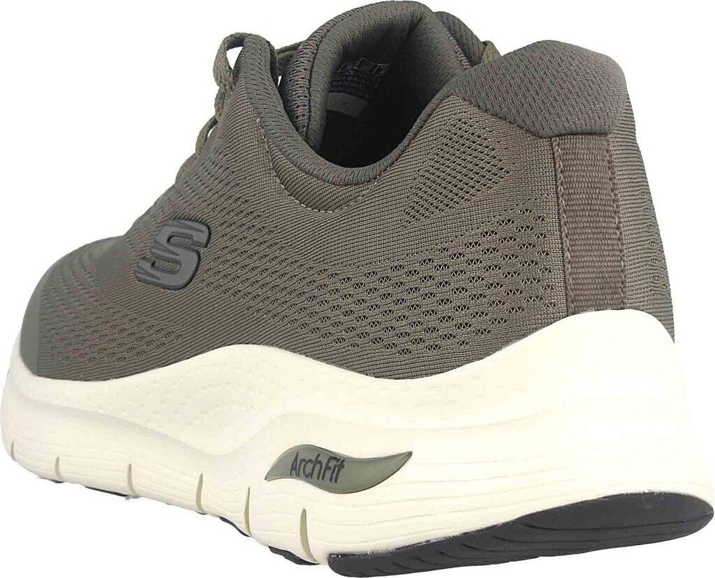 Кроссовки Skechers Arch Fit оливково-зеленые