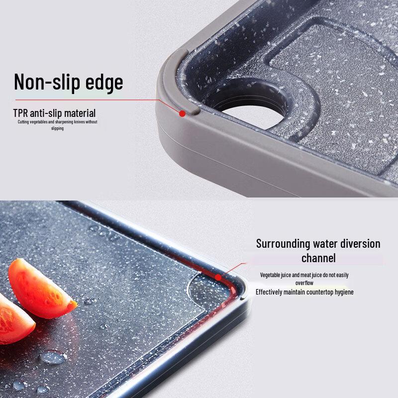 OOU Double-Sided Anti-Mold Antibacterial Plastic Cutting Board