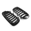 Front Motorhaube Stoßstange Nierengrill Grill Schwarz Ersatz für BMW X5 F15 2014-2017