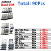 11Pcs to 191Pcs,  SIM Card Adapter Drawer For Samsung S16 S11 S11 S11 Ultra S11 S11 Sim Card Reader Holder SIM Card Tray Holder
